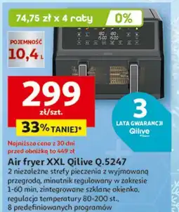Auchan Air fryer q.5247 Qilive oferta
