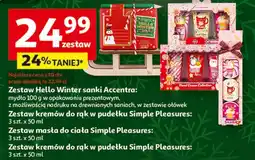 Auchan Masła do ciała simple pleasures Accentra oferta