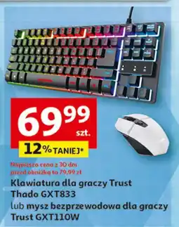 Auchan Mysz gxt110w Trust oferta