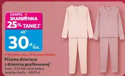 Auchan Piżama dziecęca 3-14 lat oferta