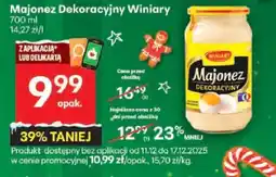 Delikatesy Centrum Majonez dekoracyjny Winiary 700 ml oferta