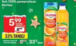Delikatesy Centrum Sok 100% pomarańcza Hortex 1l oferta