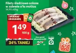 Delikatesy Centrum Filety śledziowe solone w zalewie a'la matias 100 g oferta