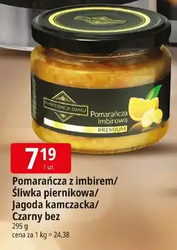 E.Leclerc Pomarańcza z imbirem/ Śliwka piernikowa/ Jagoda kamczacka/ Czarny bez oferta