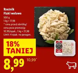 Lidl Flaki wołowe Rzeźnik oferta