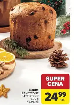 Carrefour Babka PANETTONE BATTISTERO Carrefour oferta