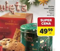Carrefour Babka PANETTONE DENIS w puszce Carrefour oferta