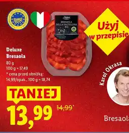 Lidl Wędlina Bresaola Deluxe oferta