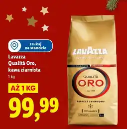 Lidl Kawa ziarnista Qualità Oro 1 kg Lavazza oferta