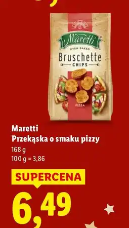 Lidl Przekąska o smaku pizzy Maretti oferta