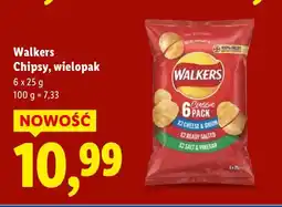 Lidl Chipsy, wielopak Walkers oferta