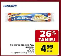 Carrefour Ciasto francuskie XXL HENGLEIN oferta