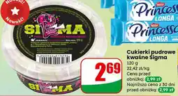 Dino Cukierki pudrowe kwaśne Sigma oferta