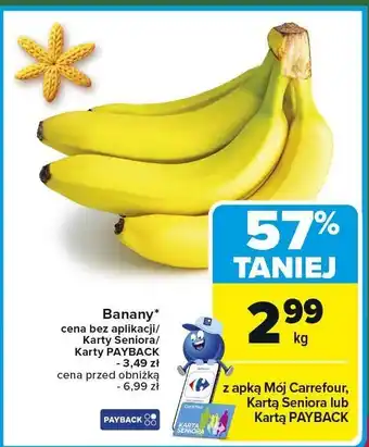 Banany Carrefour