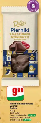 Dino Pierniki nadziewane wiśnią Deliss oferta