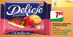 Dino Biskopty z galaretką malinową Delicje oferta