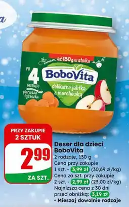 Dino Deser dla dzieci BoboVita oferta
