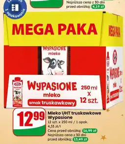 Dino Mleko UHT truskawkowe Wypasione oferta