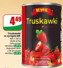 Dino Truskawki w syropie MK oferta