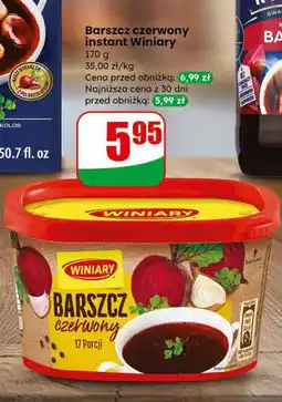 Dino Barszcz czerwony instant Winiary oferta