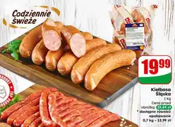 Dino Kiełbasa Śląska AGRO Rydzyna 1 kg oferta