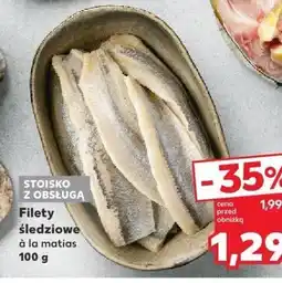 Kaufland Filety śledziowe à la matias 100 g Kaufland oferta
