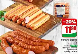 Dino Parówki Śląskie AGRO Rydzyna 1 kg oferta