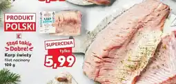 Kaufland Karp świeży filet nacinany 100 g K-Stąd Takie Dobre oferta