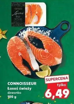 Kaufland Łosoś świeży dzwonko 100 g CONNOISSEUR oferta