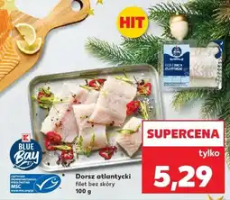 Kaufland Dorsz atlantycki filet bez skóry 100 g BLUE BAY oferta