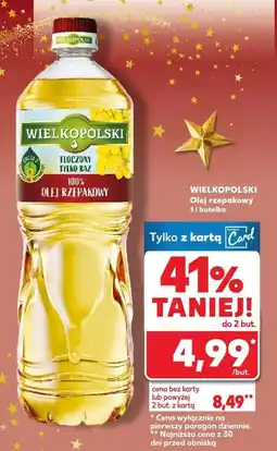 Kaufland Olej rzepakowy Wielkopolski oferta