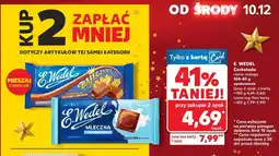 Kaufland Czekolada różne rodzaje E. Wedel oferta