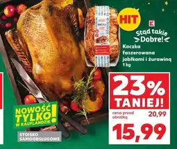 Kaufland Kaczka faszerowana jabłkami i żurawiną 1 kg Stąd takie Dobre oferta