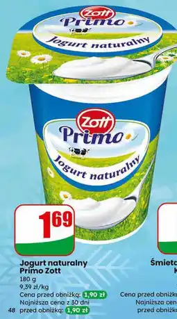 Dino Jogurt naturalny Primo Zott oferta