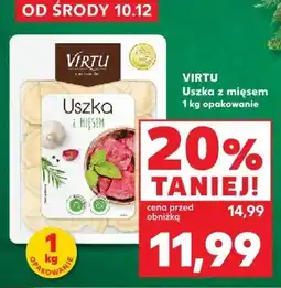 Kaufland Uszka z mięsem 1 kg VIRTU oferta