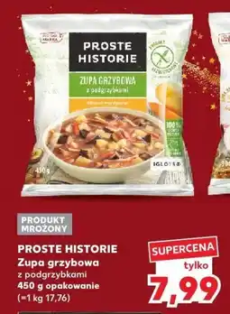 Kaufland Zupa grzybowa z podgrzybkami PROSTE HISTORIE oferta