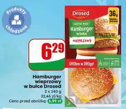 Dino Hamburger wieprzowy w bułce Drosed oferta