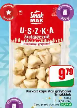 Dino Uszka z kapustą i grzybami SmakMak świąteczne oferta