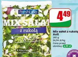 Dino Mix sałat z rukolą Avit Fresh Line oferta