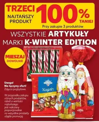 Kaufland Słodycze wszystkie rodzaje K-WINTER EDITION oferta