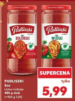 Kaufland Sos Pudliszki różne rodzaje oferta