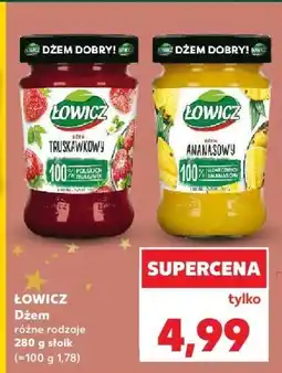 Kaufland Dżem truskawkowy Łowicz oferta