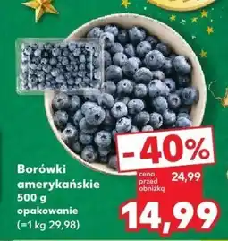 Kaufland Borówki amerykańskie 500 g Kaufland oferta