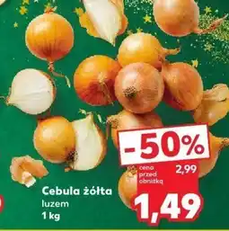 Kaufland Cebula żółta luzem Kaufland oferta