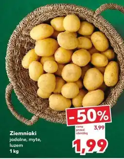 Kaufland Warzywo Ziemniaki jadalne, myte, luzem 1 kg Kaufland oferta