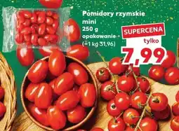 Kaufland Pomidory rzymskie mini 250 g Kaufland oferta