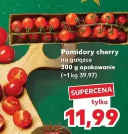Kaufland Pomidory cherry na gałązce 300 g Kaufland oferta