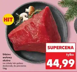 Kaufland Mięso udziec wołowy extra na rolady lub gulasz, doskonały do pieczenia 1 kg Kaufland oferta