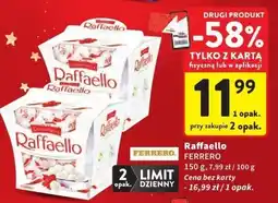 Intermarche Czekoladki Raffaello FERRERO oferta