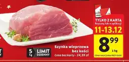 Intermarche Szynka wieprzowa bez kości Intermarche oferta